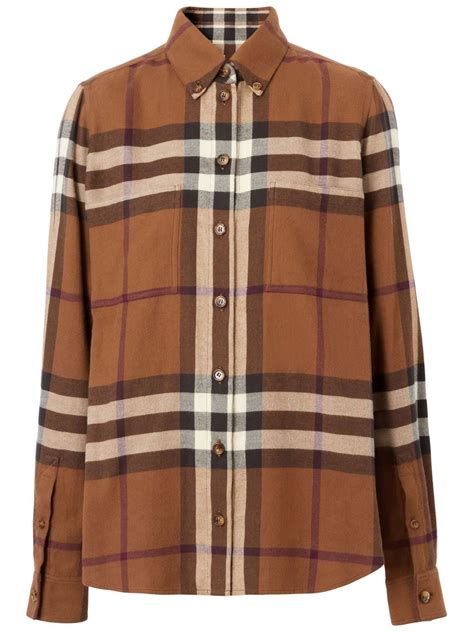 t shirt burberry england|Burberry check flannel shirt.